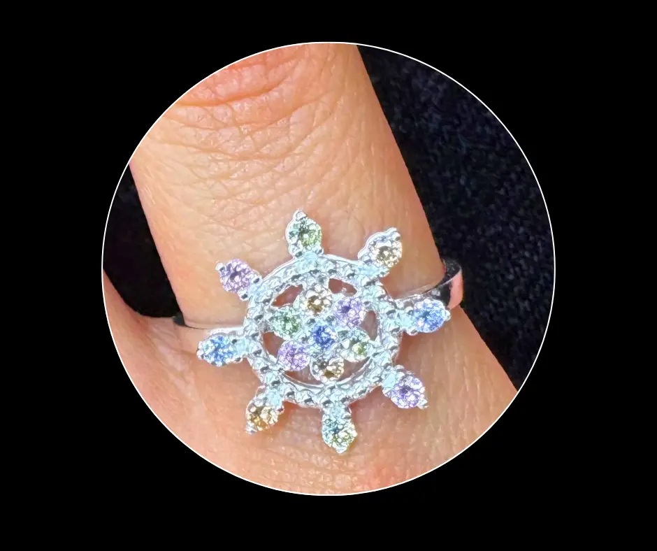 Anillo_circonia_Multicolor tonos pasteles Sol (ANI-147)