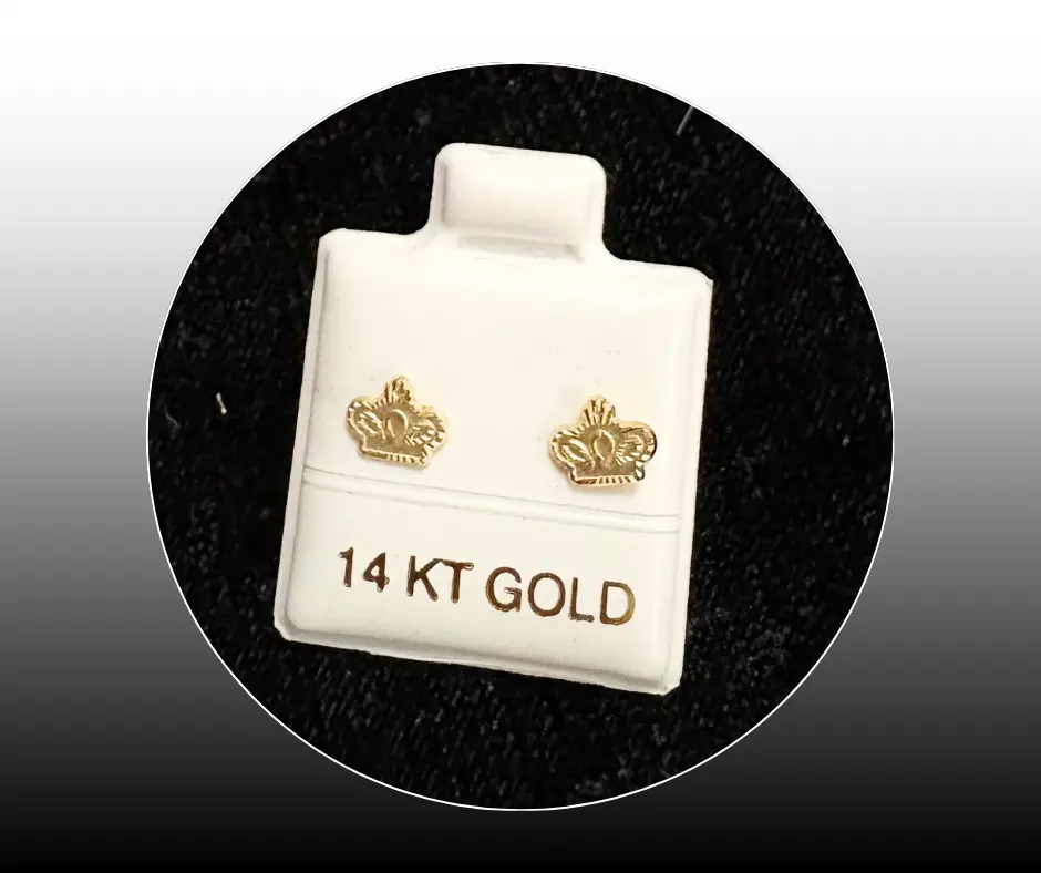 [BRO-370] Broquel_Oro 14K_Corona