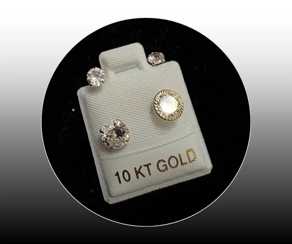 [BRO-352] Broquel_Oro 10K_ Ear Cuff, 2 modelos circonia incrustada