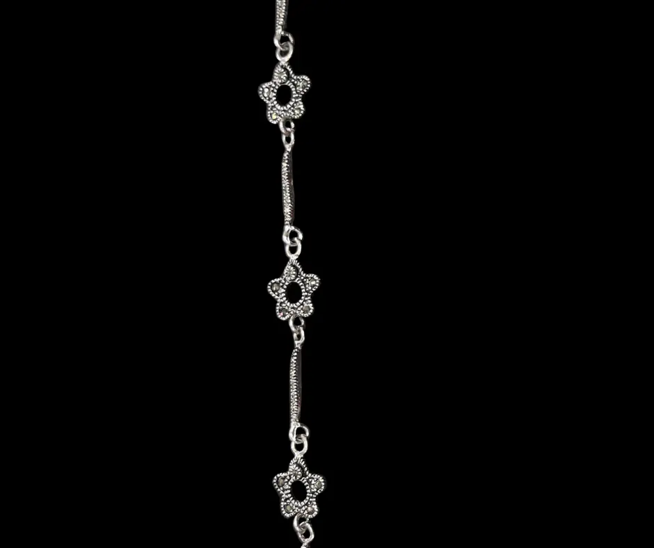 Pulsera marquesitas_19 cm Flores