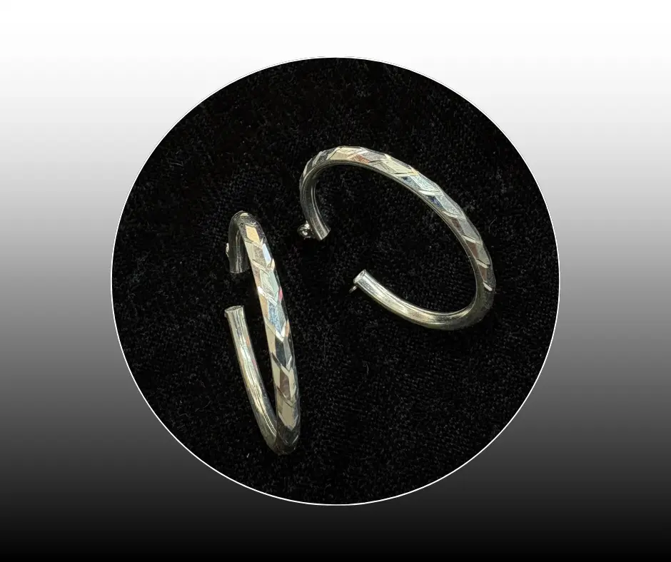 [ARR-284] Arracada_Flecha_M_(Diámetro 3 cm)
