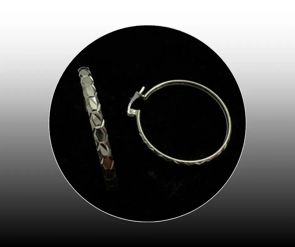 [ARR-295] Arracada_Hexagonal_Ch_(Diámetro 2.3 cm)