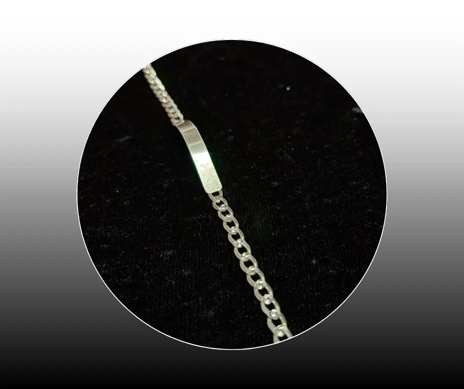 Pulso con placa_Barbado Liso_3 mm (20 cm)