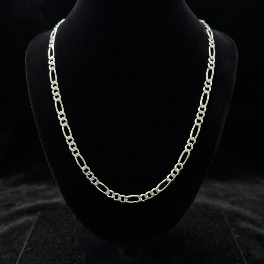 Cadena Cartier Diamantada 5mm_50 cm