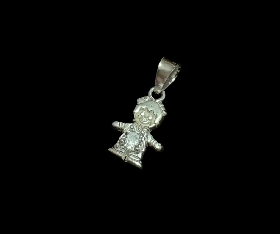 [NIÑ-1077] Niña_vestido circonia_ 2 cm