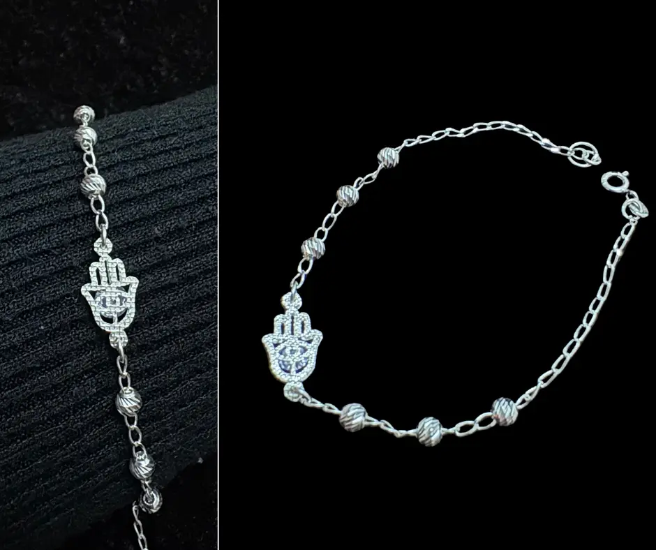 [PUL-1123] Pulsera azucarada Mano de Fátima