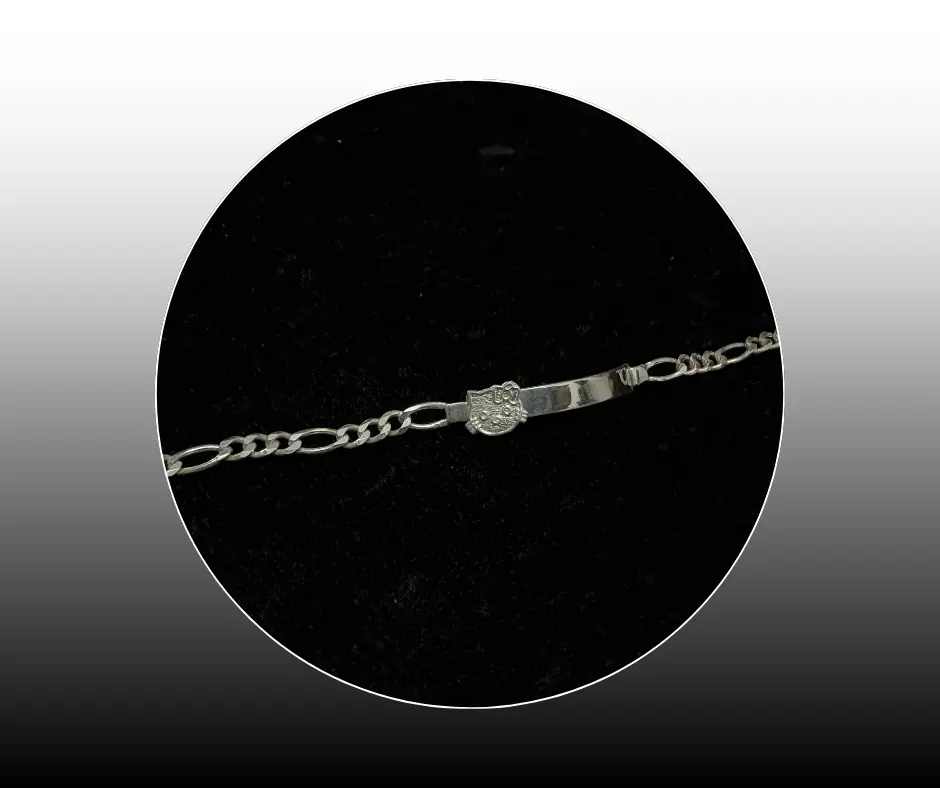 [PUL-1221] Pulso con placa_Cartier_Figura móvil_Hello Kitty_16 cm