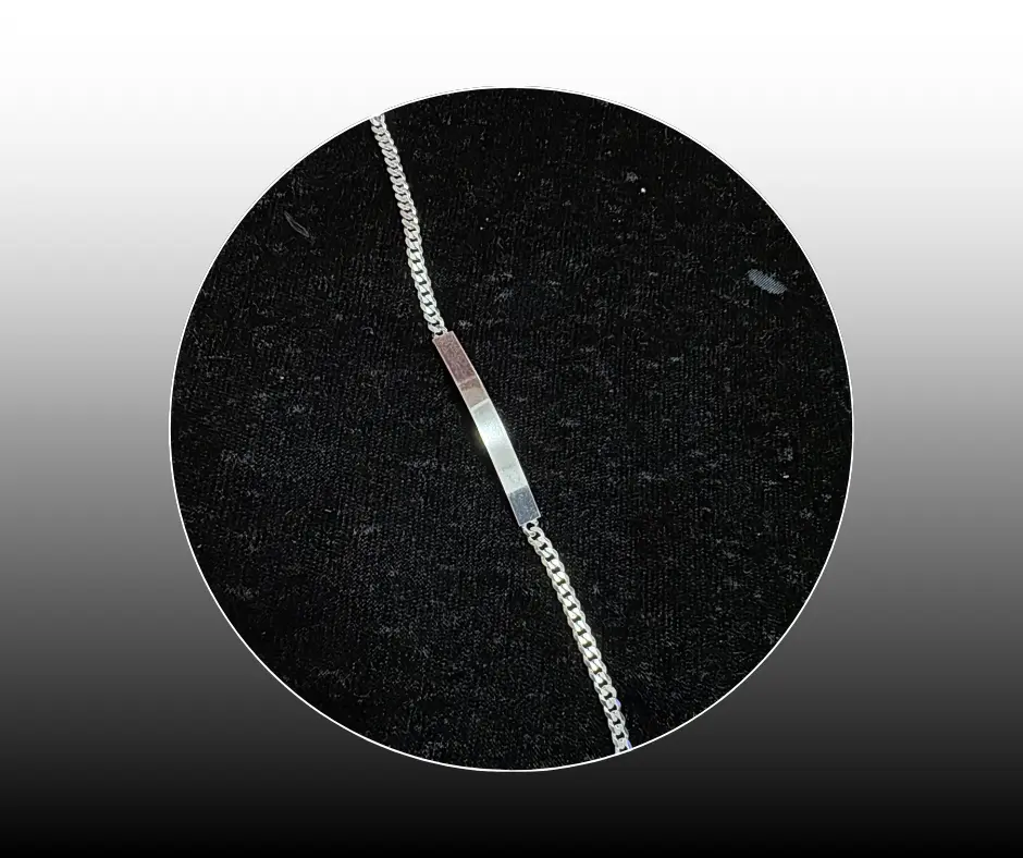 Pulso con placa_Cubano Lisa_2mm