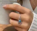 Anillo Mano de Fátima colgante (ANI-13)