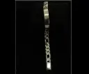 Esclava con placa Cartier (Broche aguja) 20 cm 1cm