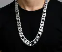 Cadena Cartier 55 cm 1.5 cm (Broche doble seguro)