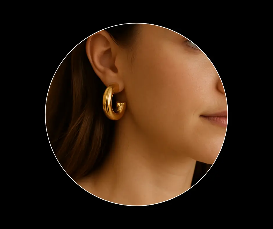 [ARE-234] Aretes media dona