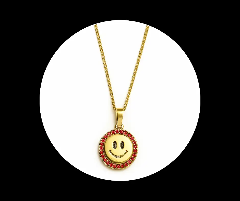 [COL-603] Collar happy face