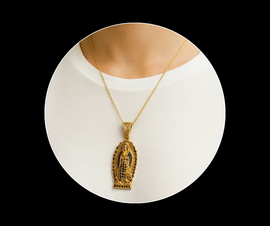 [COL-589] Collar Virgen de Guadalupe
