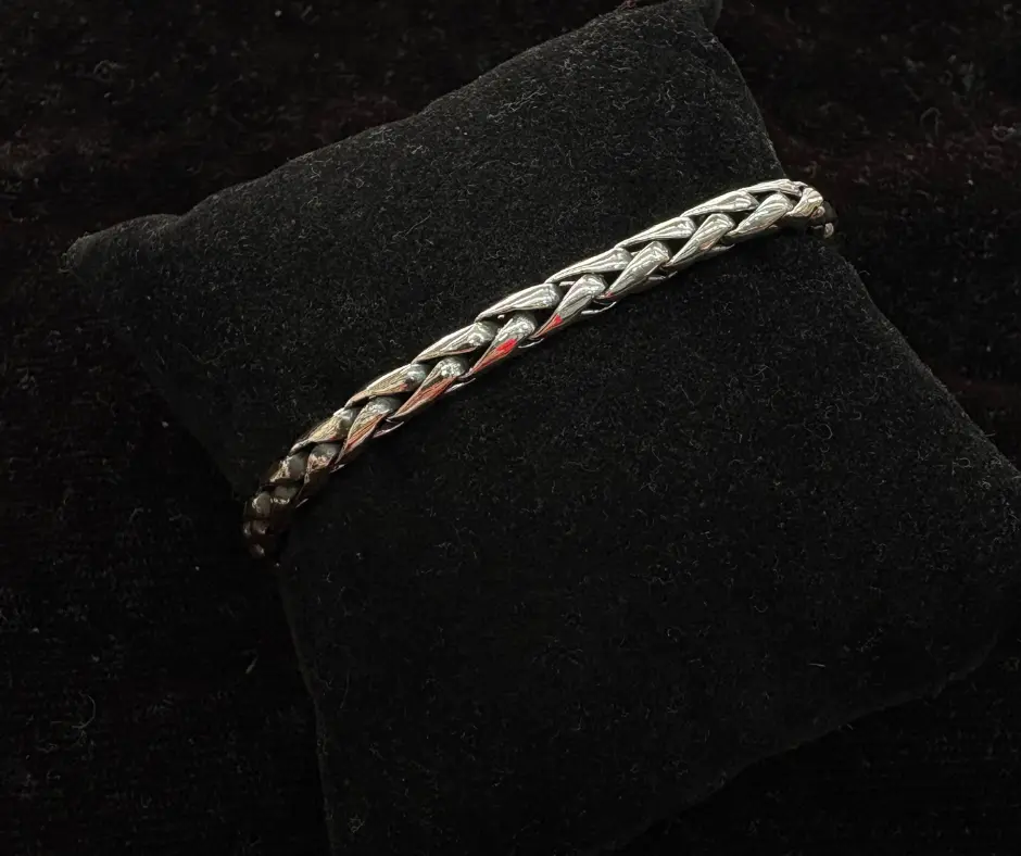 Esclava trenza 19 cm 4mm