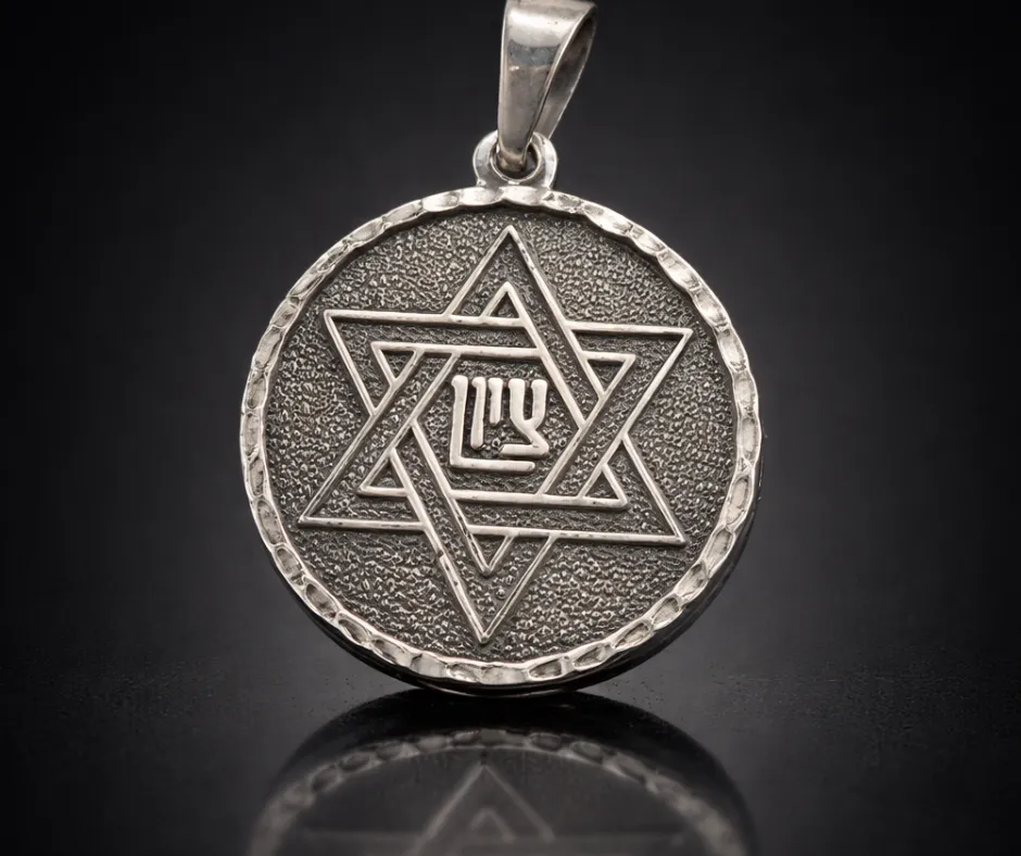 Estrella de David (Hexagrama) (Diámetro 2.5 cm)