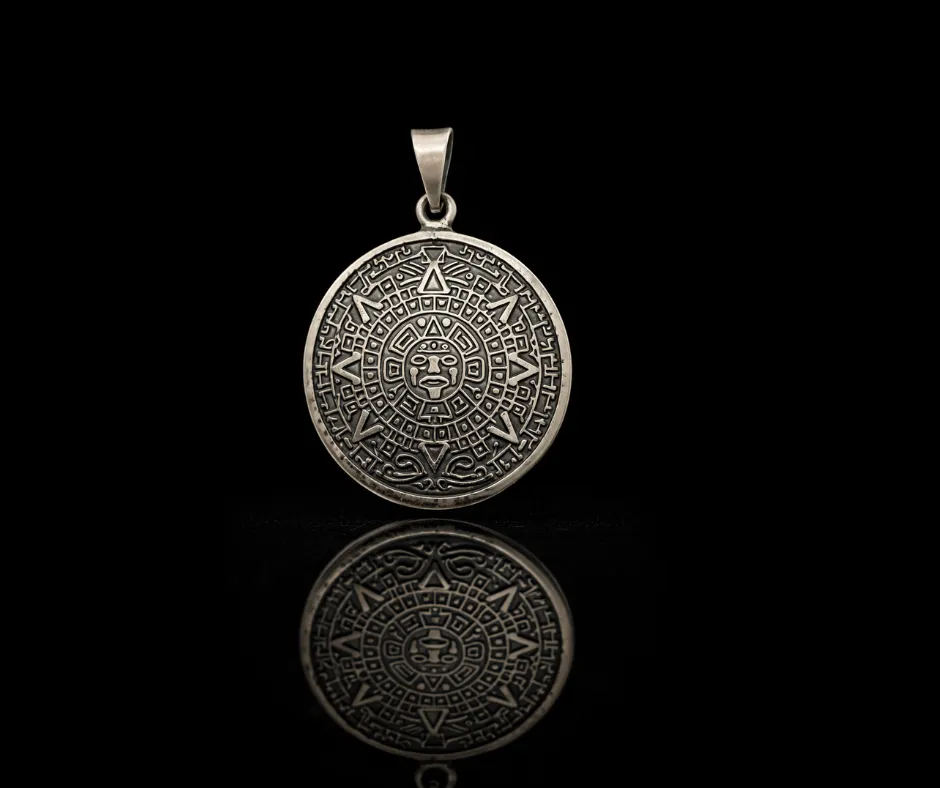 [CAL-514] Calendario Azteca 2D (Diámetro 2.5 cm)