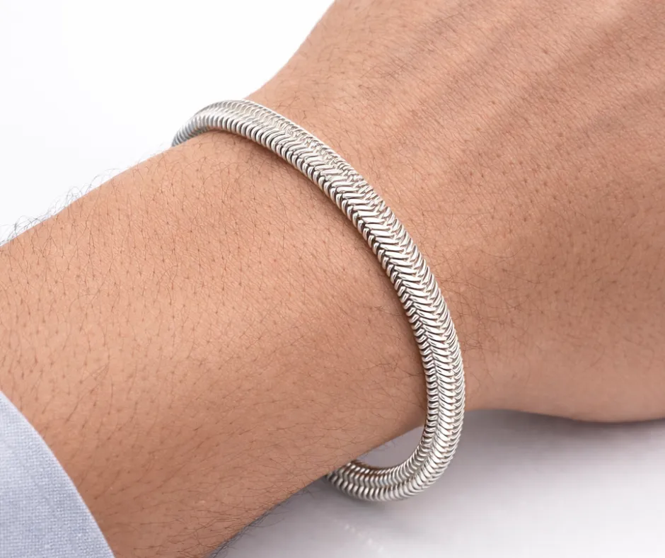 [PUL-1163] Pulsera panza de víbora 22 cm