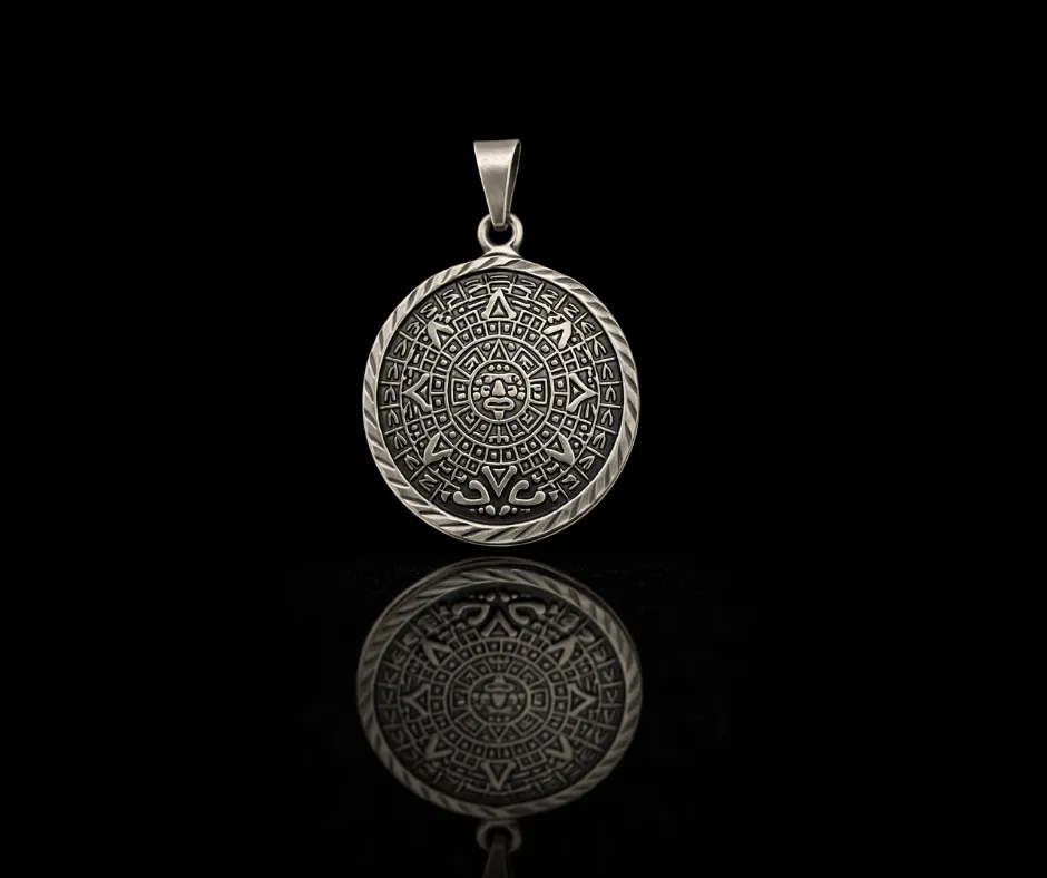 [CAL-518] Calendario Azteca_ (Diámetro 3 cm)