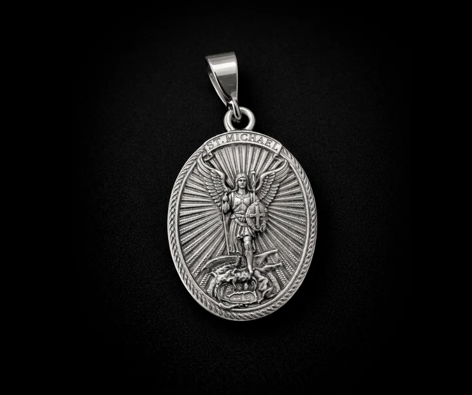 [MED-1033] Medalla San Miguel Arcángel 2.5cm