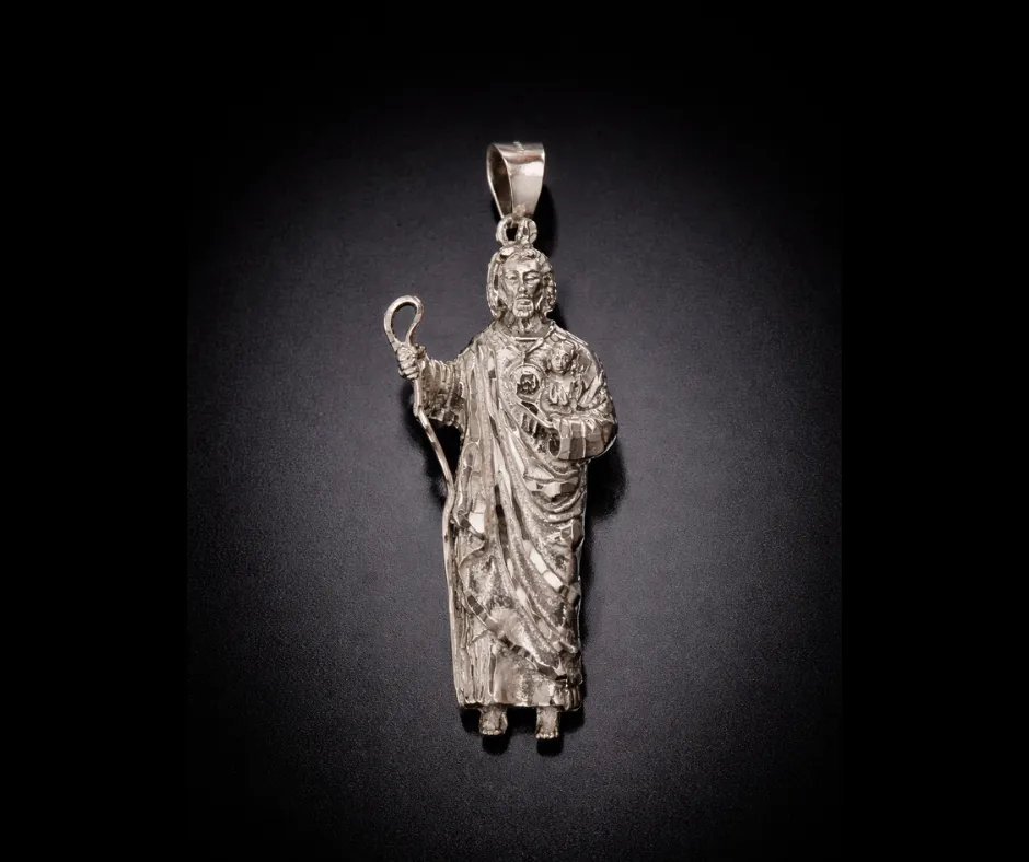 [SAN-1281] San Judas Tadeo liso 4 cm