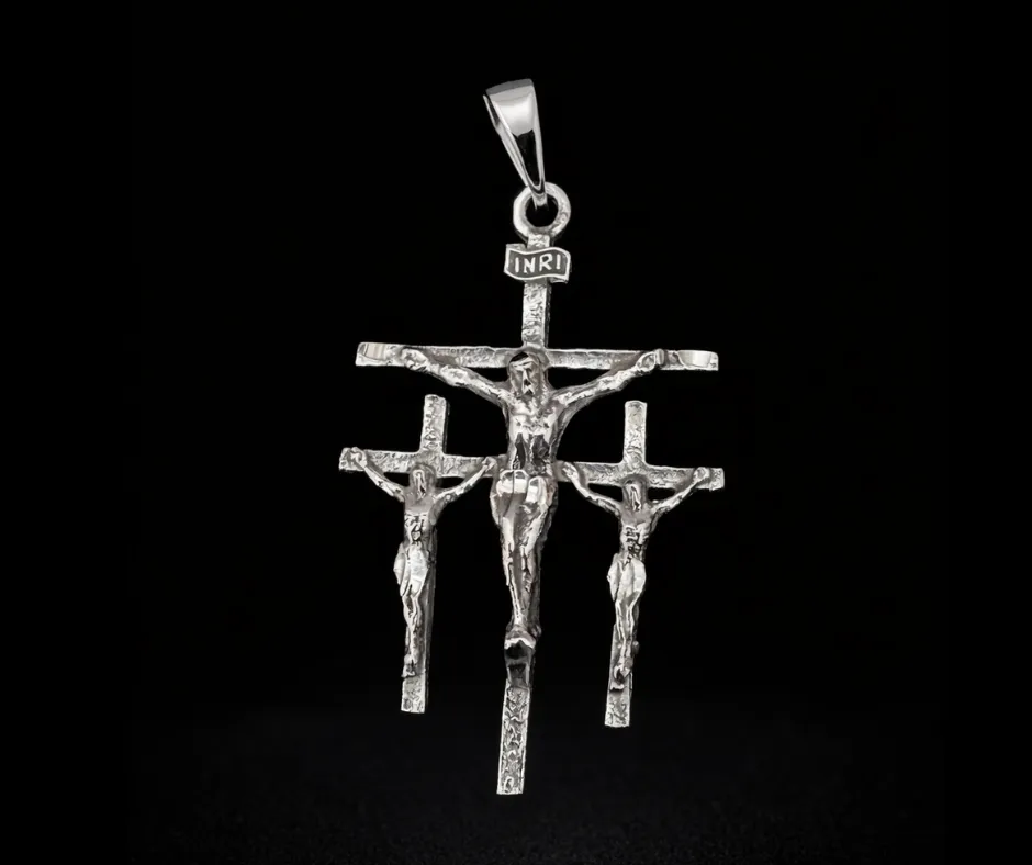 [CRU-636] Cruz Crucifixión 5 cm