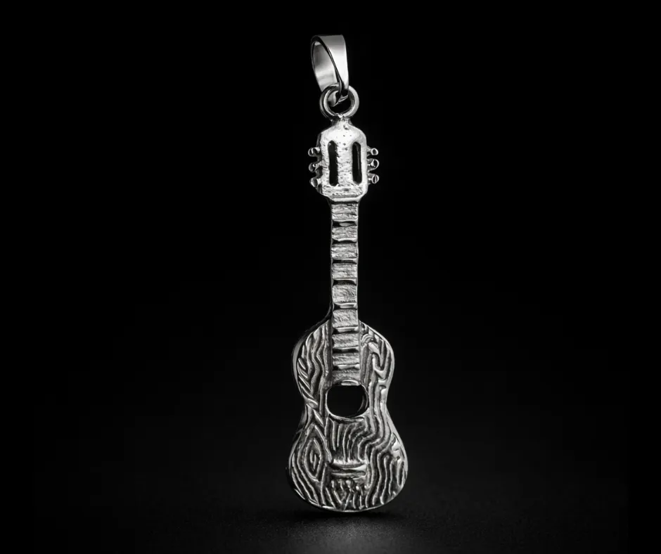 [DIJ-785] Dije Guitarra (Guitarra country) (Guitarra clásica) 5 cm