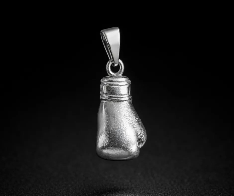[DIJ-783] Dije Guante de box (Colgante de boxeo) 3cm (Pesado)