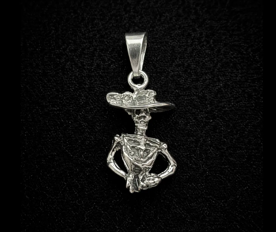 [DIJ-687] Dije  Calavera catrina retrato 2cm