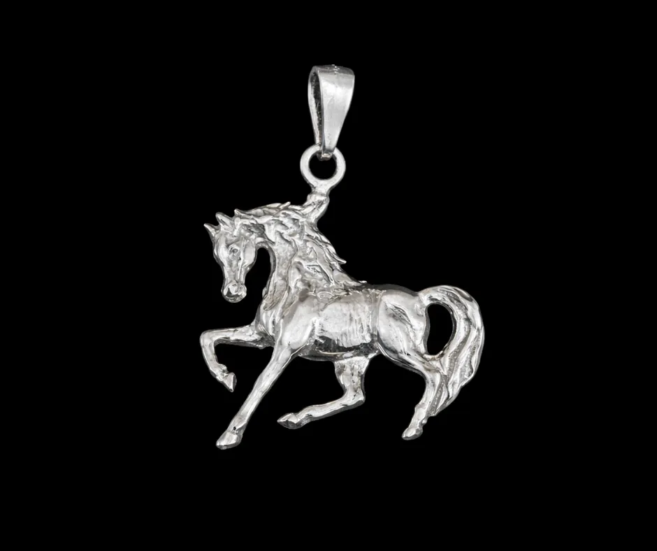 [DIJ-734] Dije Caballo plano, caballo haciendo reverencia 2 cm