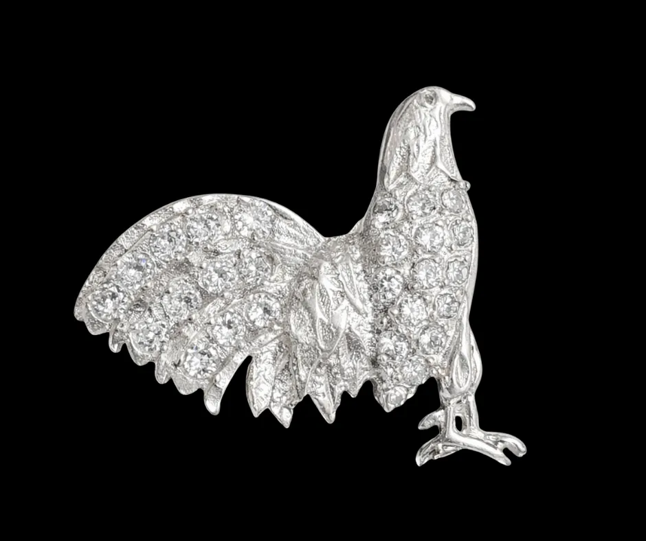 [DIJ-778] Dije Gallo con circonias incrustadas