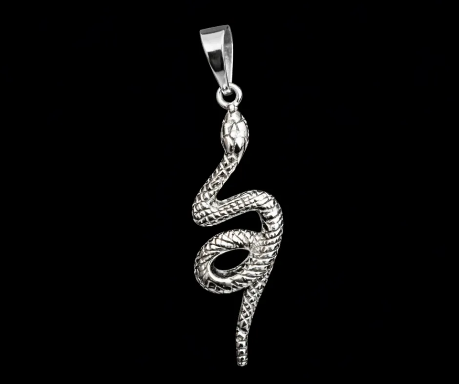 Dije Serpiente enroscada 5 cm