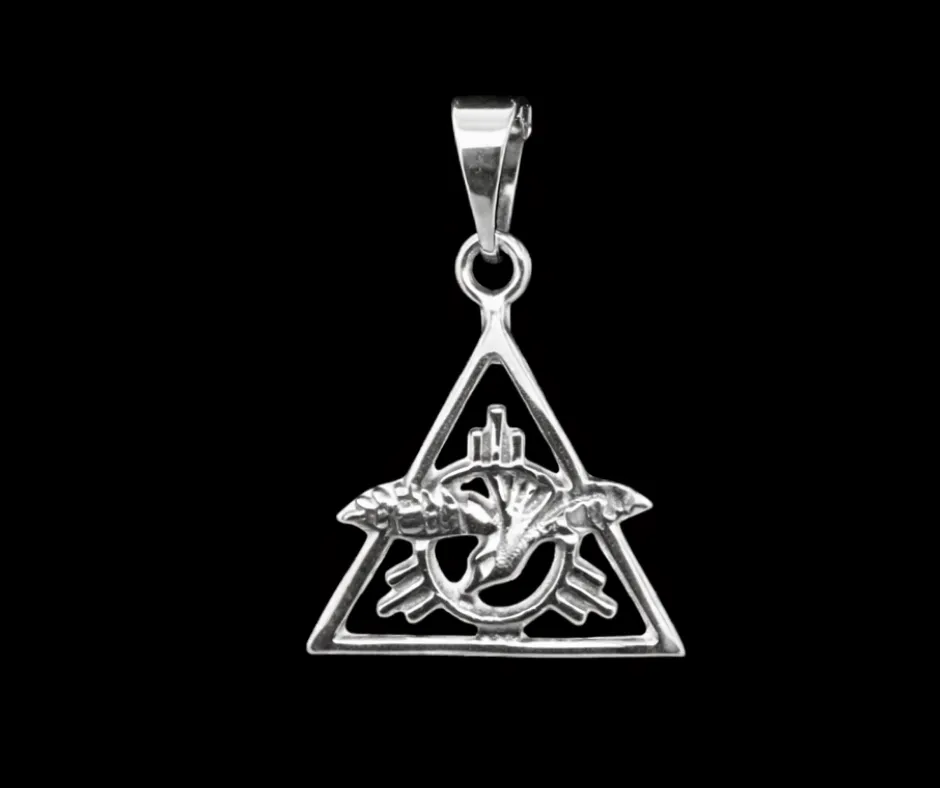 [DIJ-832] Dije Triángulo paloma