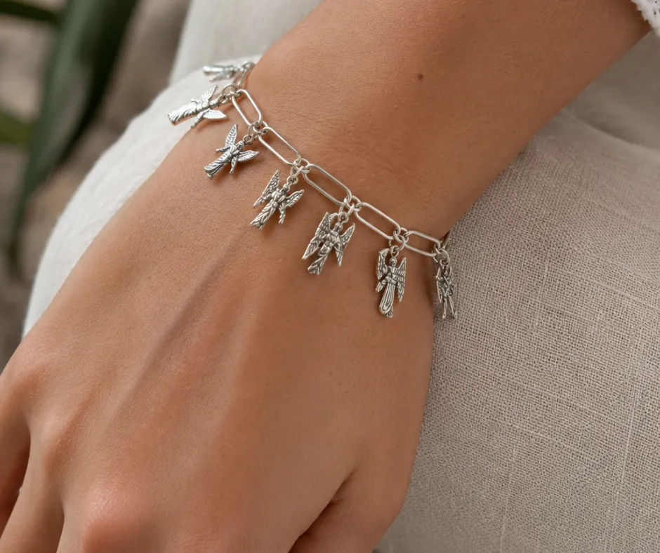 [ART-0002] Pulsera 7 arcángeles 20 cm