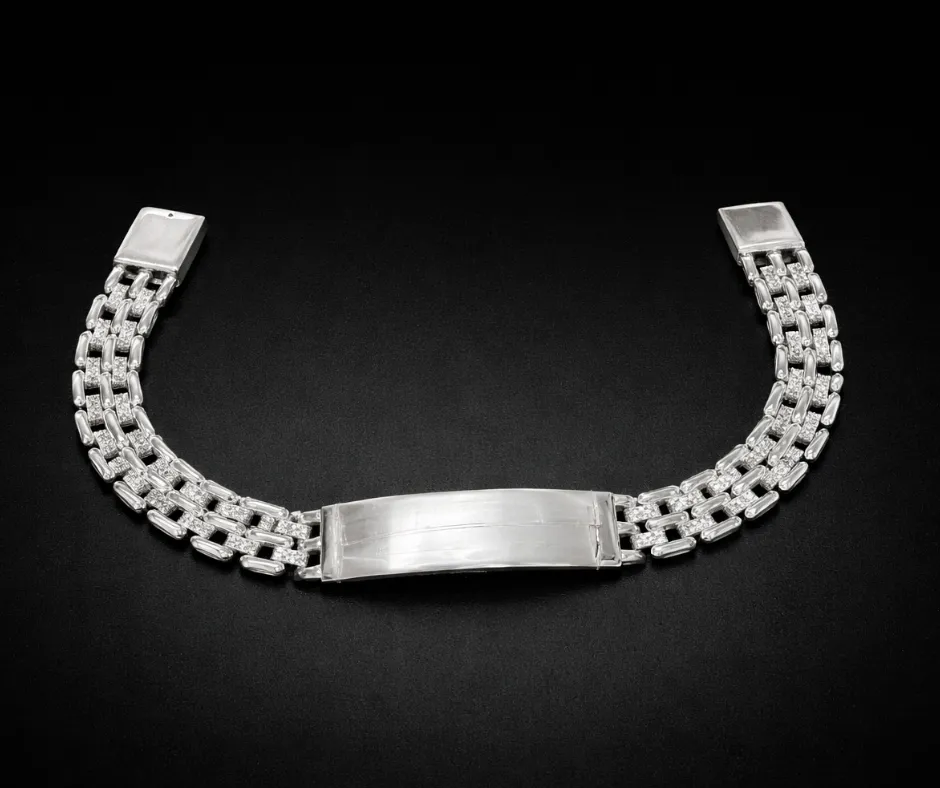 [CHUN-RED1] Esclava Bicicleta_Chunky_1 cm (CHUN-RED1) Con placa RED