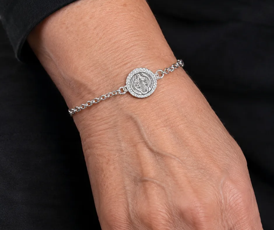 Pulsera_ San Benito con circonia incrustada (NEW)