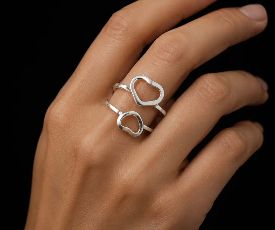 Anillo Doble corazón (New)