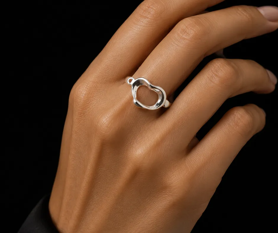 Anillo corazón trendy (NEW)