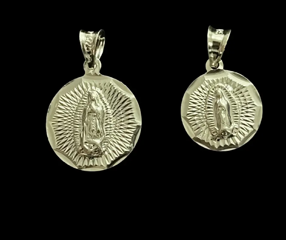 Medalla baby_Virgen de Guadalupe_mini_  tamaño moneda de 50 centavos