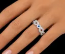 Anillo_Ojo turco con infinito en serie churumbela_talla 9