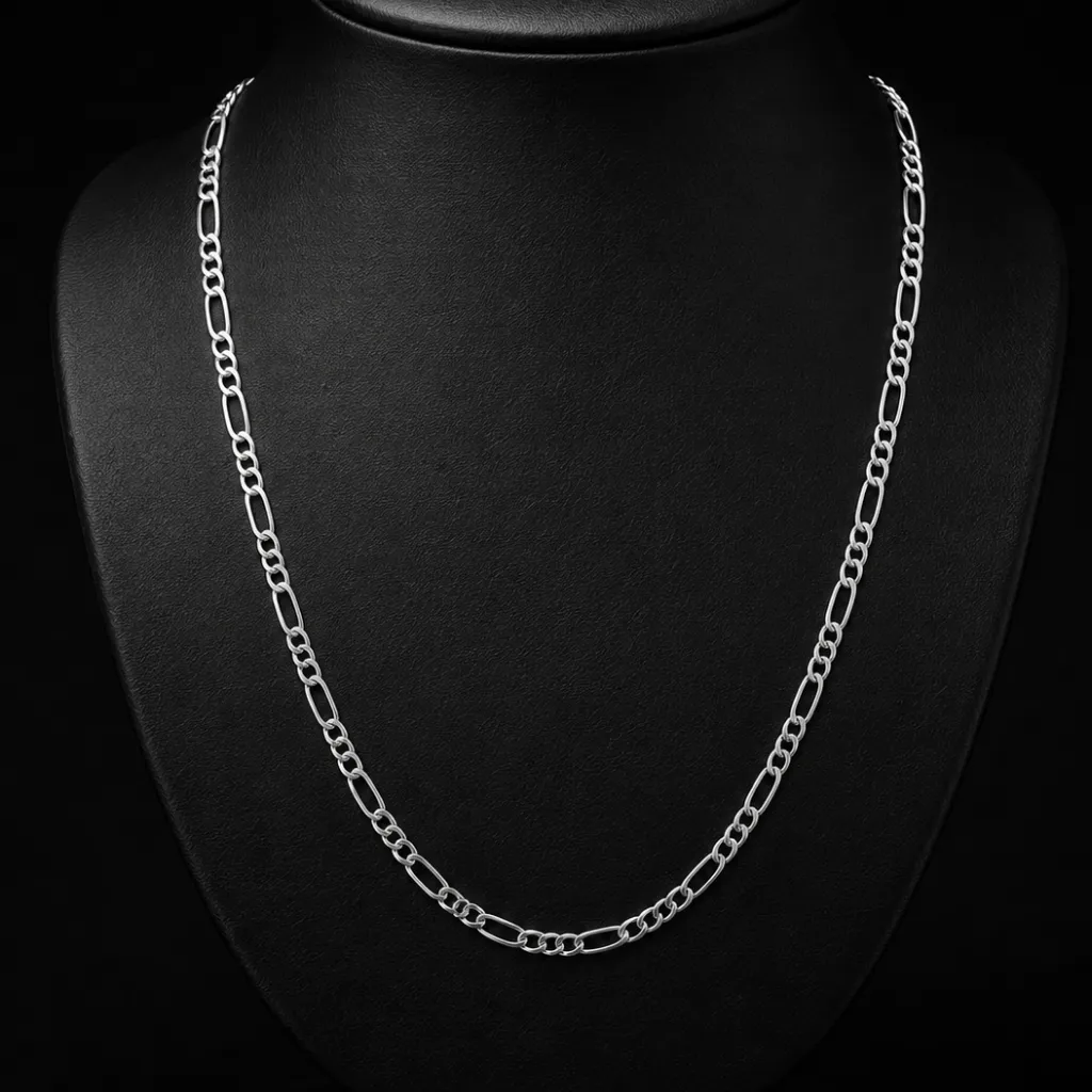 Cadena Cartier Diamantada 4mm_55 cm