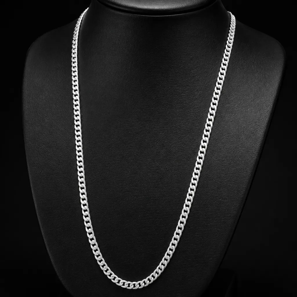 [CAD-0066] Cadena Cubano LISA _ 4 mm_ 55 cm