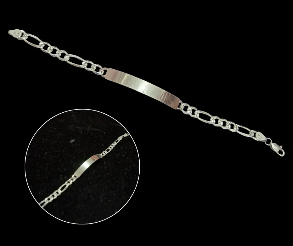 Pulso con placa_Cartier Diamantada_5 mm (PUL-0219)