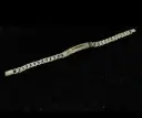 Esclava con placa Cubano (Broche aguja) 21 cm 8mm