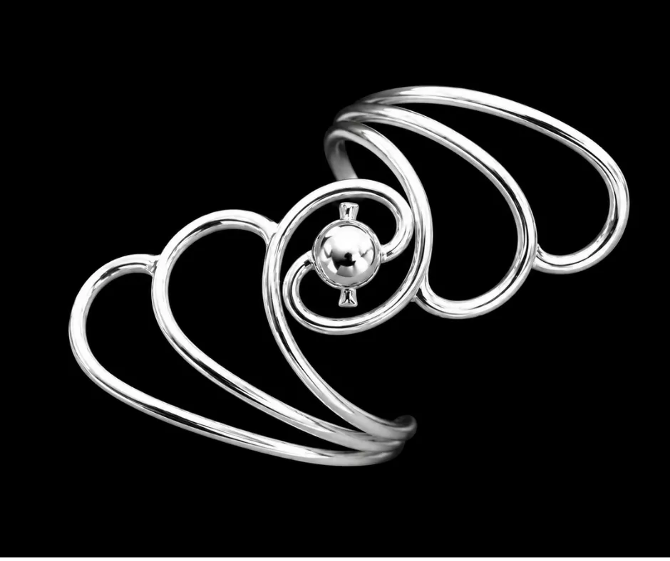 Anillo_Liso_Ornamental alas bola al centro (ANI-81)