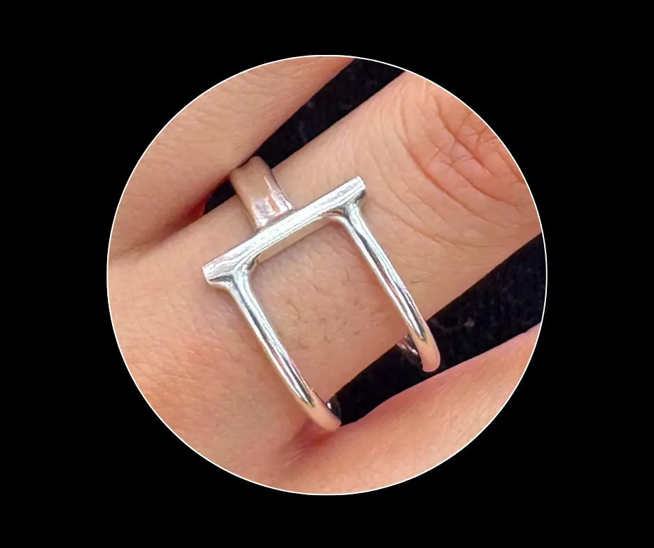 [ANI-187] Anillo_liso_lazos del destino