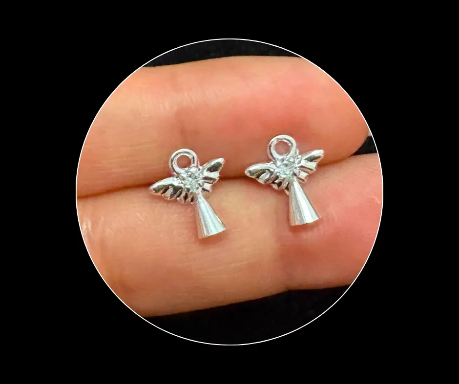 [BRO-396] Broquel_Ángel _broche de bolita