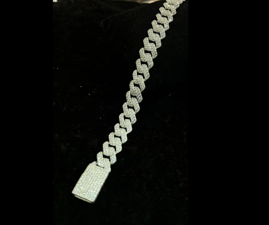 Circonia incrustada_Pulso Barbado O 21 cm, 1.3 cm