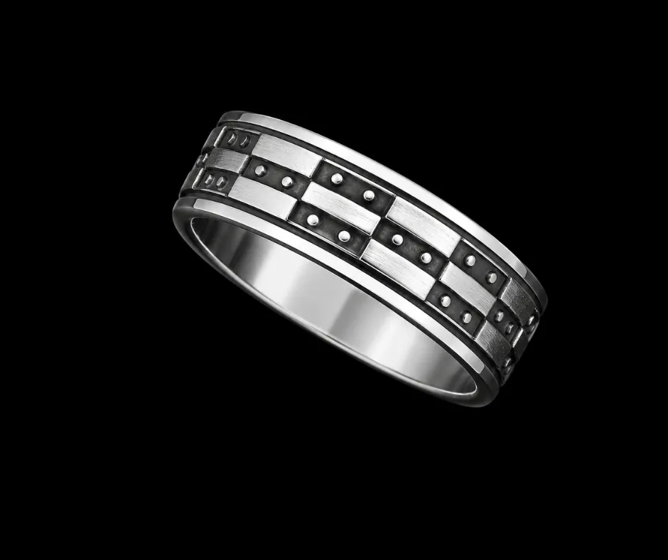 Anillo_Giratorio cera_Puntos en cuadros
