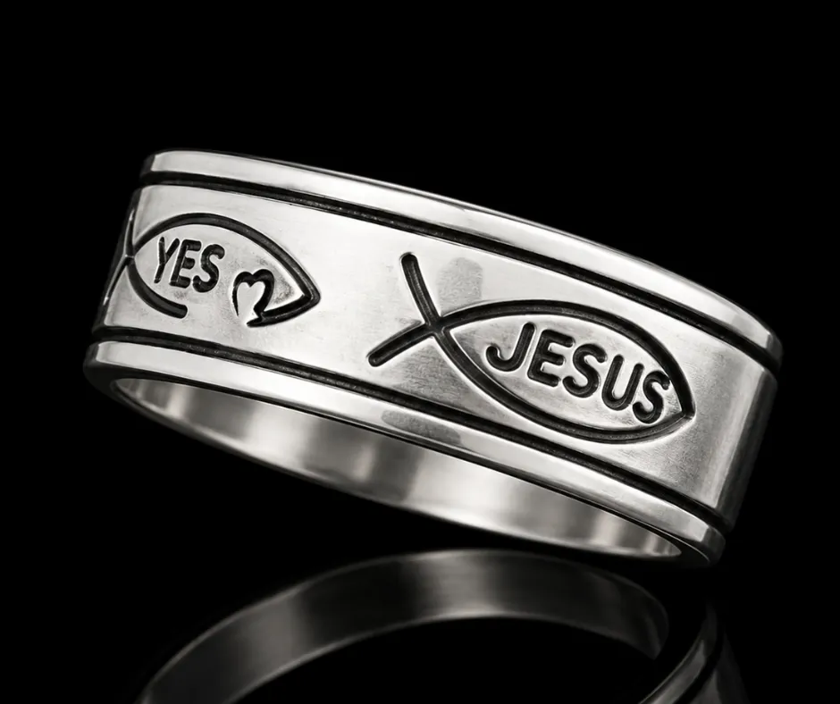 Anillo_Giratorio cera_Jesús (Pez)